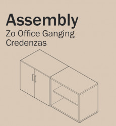 ZO Ganging Credenza Assembly Icon