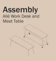 Alle Desk and Meet Table Assembly Icon