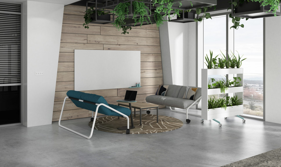 Tertiary Image - Allé Sofa and Planter