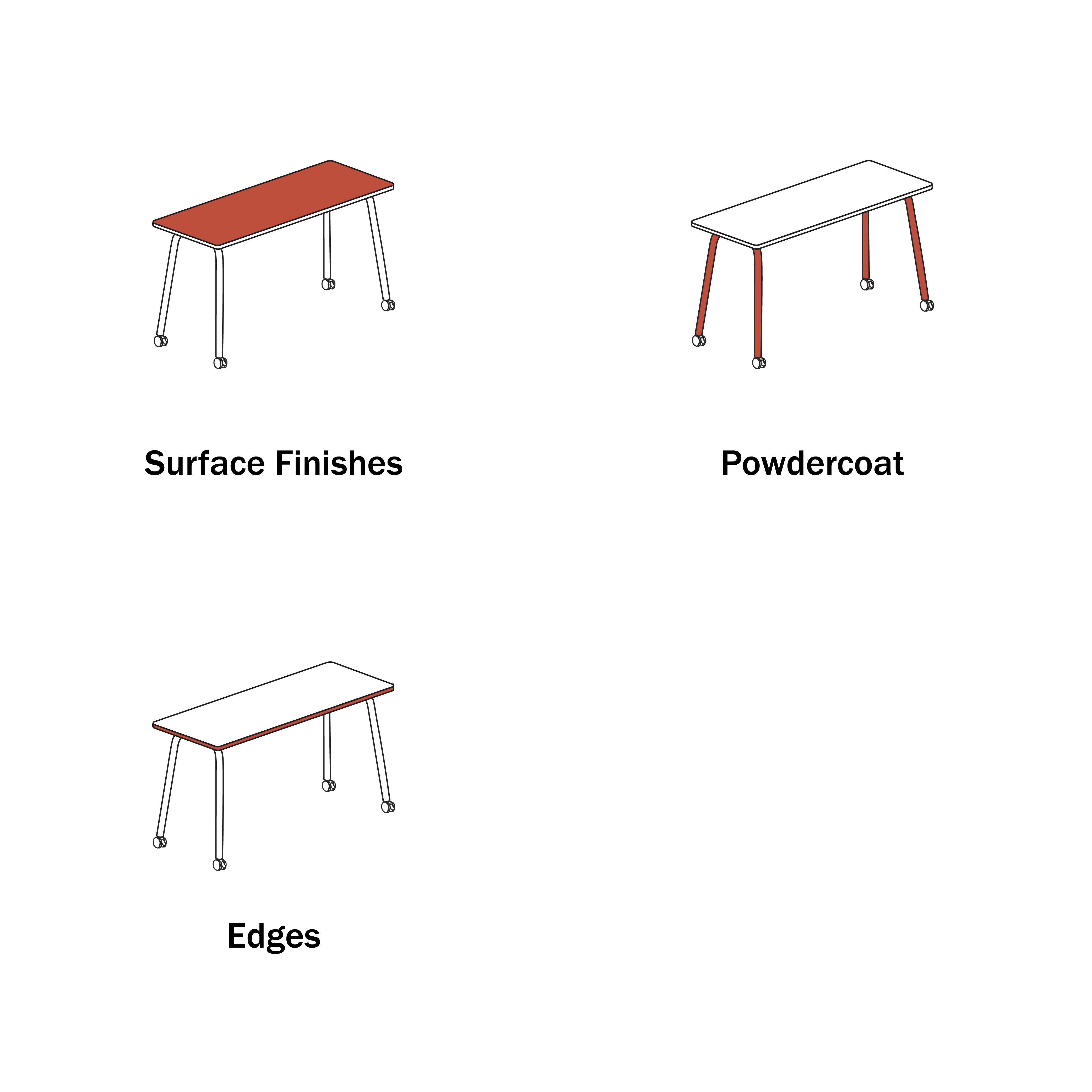 Alle Work Desk Mobile
